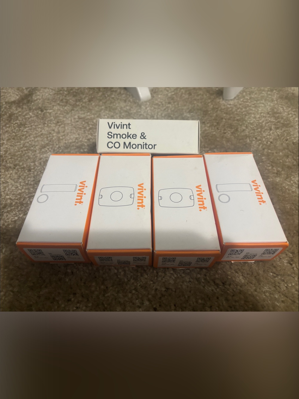Vivint Smart Home Security Sensor Bundle + Smoke & CO Monitor NEW